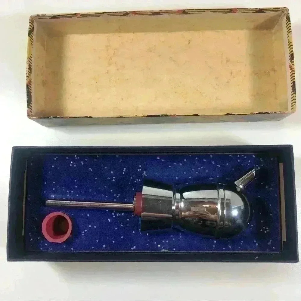 Vintage 50s Barware jigger in original box - Picture 4 of 5